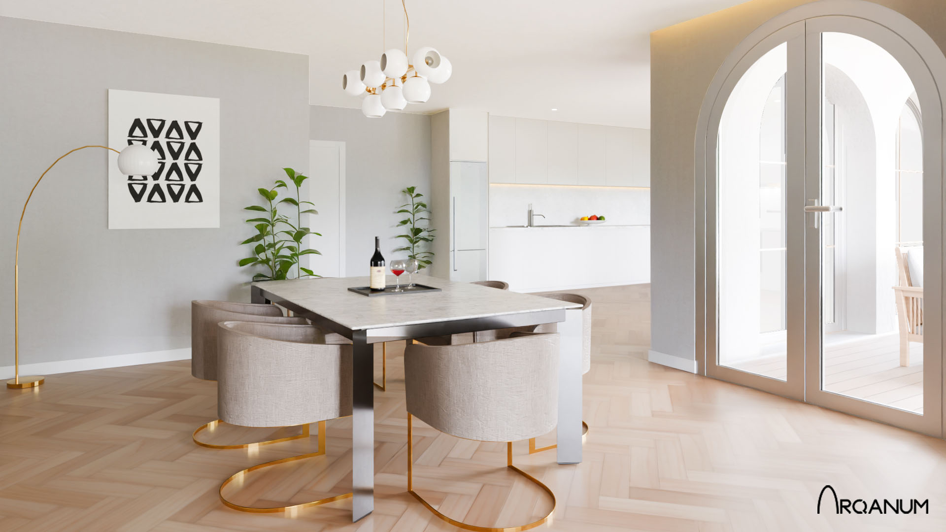 Apartment in Santa Ponsa, dining room